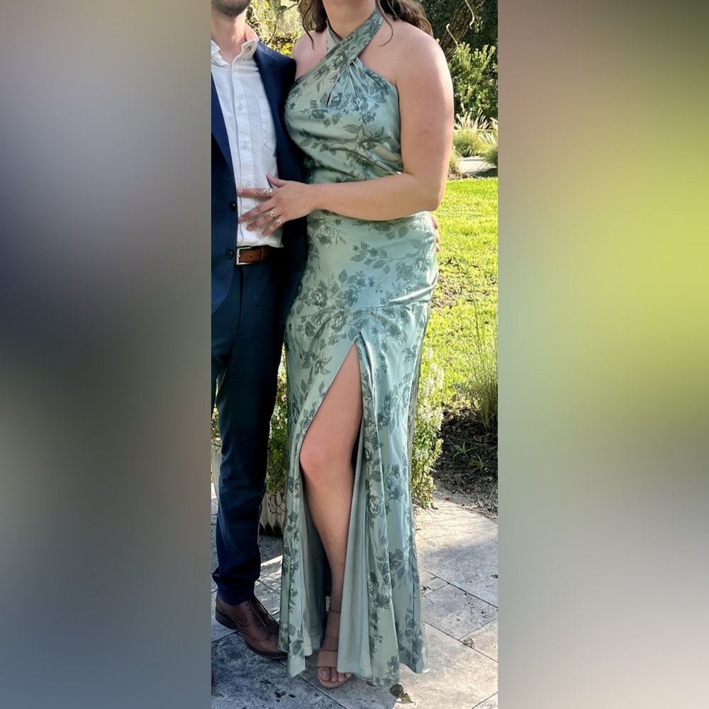 Made-to-order Revelry Athena Bridesmaid dress - satin - size 12